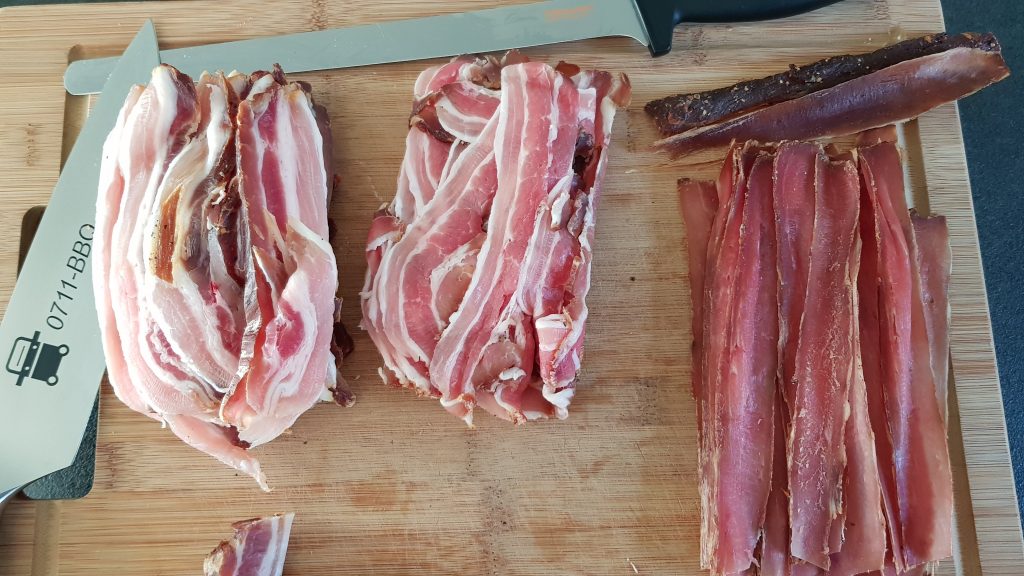 Bacon Aufschnitt